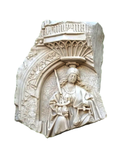 Gothic bas-relief