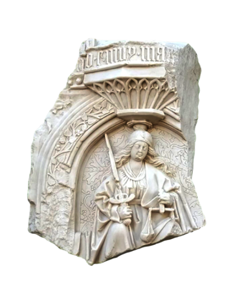 Gothic low relief