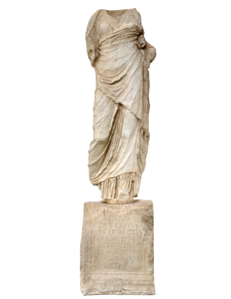 Torso romano museo arqueologico de Ibiza