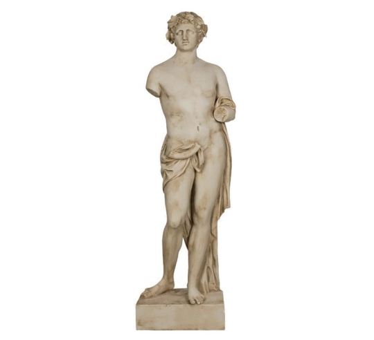 Bacchus with Snake - Life-size Statue - The God of Wine, the Grape Harvest