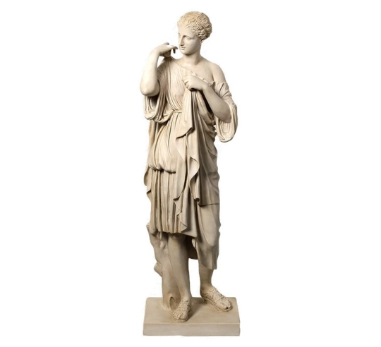 Diana de Gabies - Estatua a tamano real de Praxitele - Diosa Romana de la Caza y de la Luna