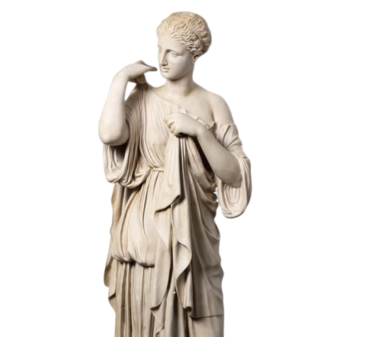 Diana de Gabies - Statue en taille réelle de Praxitele - Déesse romaine de la chasse et de la lune
