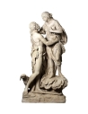 Selene and Endimion - Life-size statues - Roman Goddess of the Moon and of the Shepherd