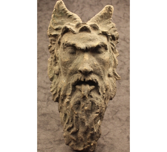 Máscara de fauno romano