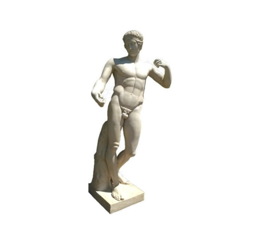 Diadumène de Polyclète - statue grandeur nature