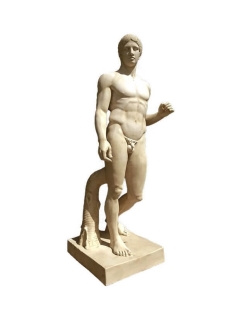 Doryphore de Polyclète - le porteur de lance - statue taille réel