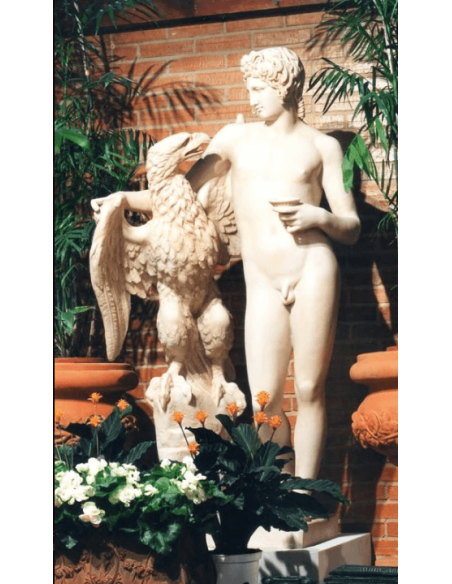 Ganymede - life-size statue