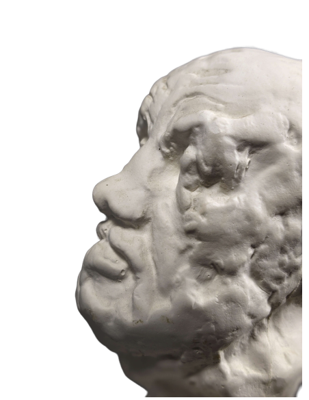 Little head of the Man with the Broken Nose - Auguste Rodin