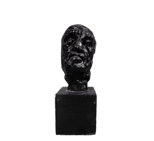 Petite tête de l'homme au nez cassé - Auguste Rodin