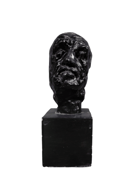 Petite tête de l'homme au nez cassé - Auguste Rodin
