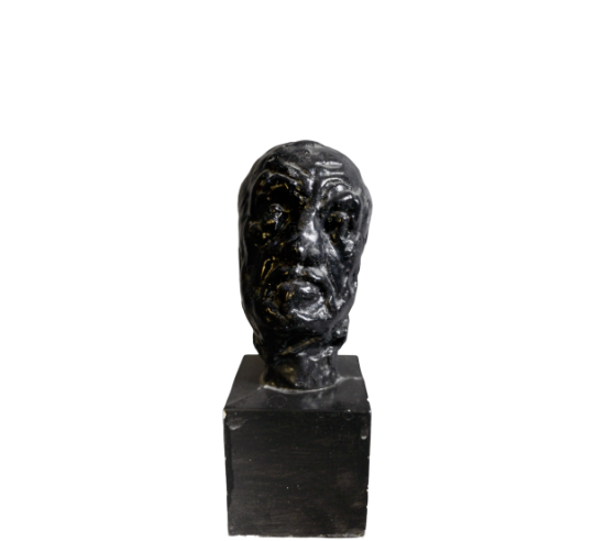 Petite tête de l'homme au nez cassé - Auguste Rodin