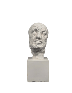 Petite tête de l'homme au nez cassé - Auguste Rodin
