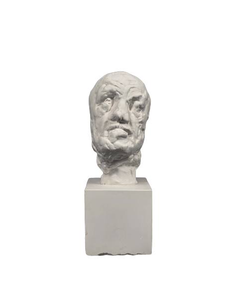La máscara del hombre de la Nariz Rota - Auguste Rodin