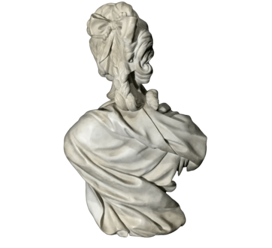 Busto de María Antonieta por Louis-Simon Boizot