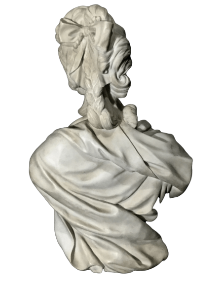 Bust of Marie Antoinette Wengmüller by Louis-Simon Boizot