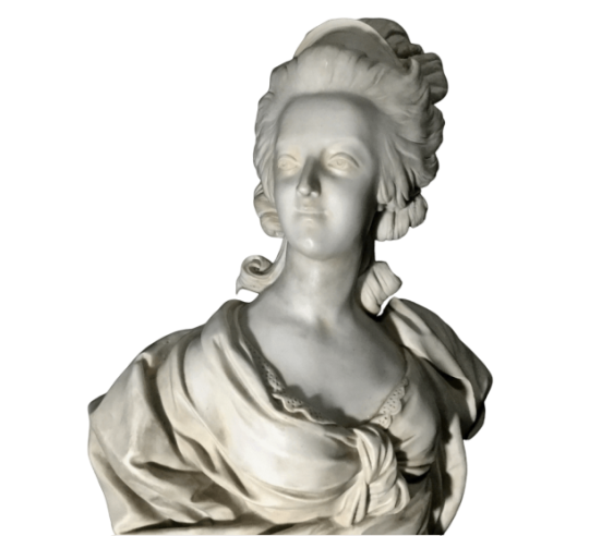 Bust of Marie Antoinette Wengmüller by Louis-Simon Boizot