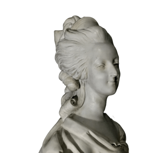 Bust of Marie Antoinette Wengmüller by Louis-Simon Boizot
