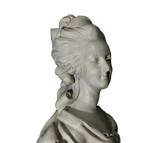 Busto de María Antonieta por Louis-Simon Boizot