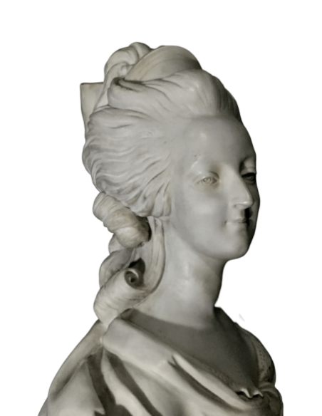 Bust of Marie Antoinette Wengmüller by Louis-Simon Boizot