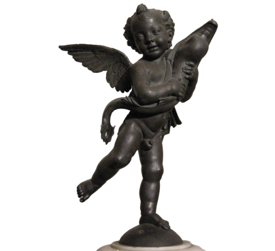 Putto con Delfino - Niño con Delfín de Andrea del Verrocchiohio