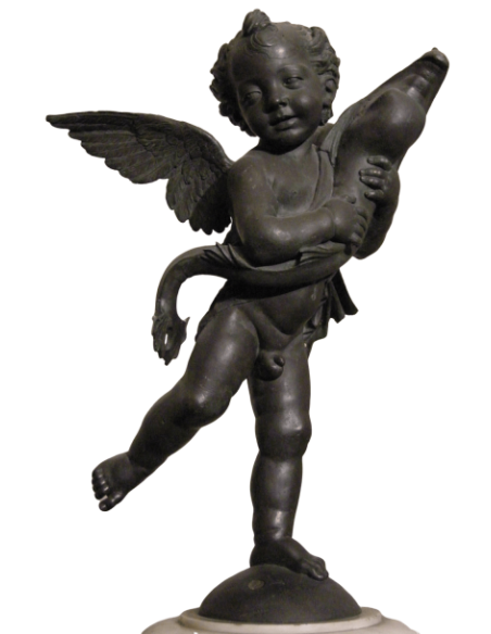 Putto con Delfino - Niño con Delfín de Andrea del Verrocchiohio Putto con Delfino - Niño con Delfín de Andrea del Verrocchiohio