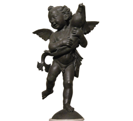 Putto con Delfino - Niño con Delfín de Andrea del Verrocchiohio