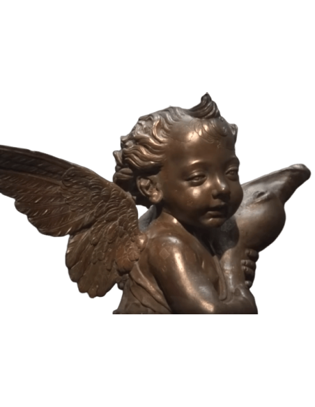 Putto con Delfino - Niño con Delfín de Andrea del Verrocchiohio