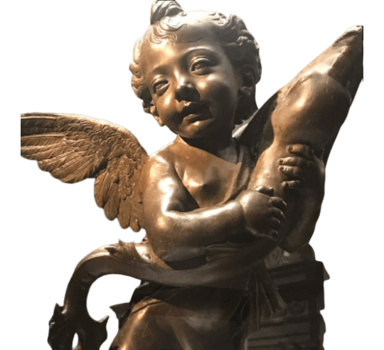 Putto con Delfino - Niño con Delfín de Andrea del Verrocchiohio