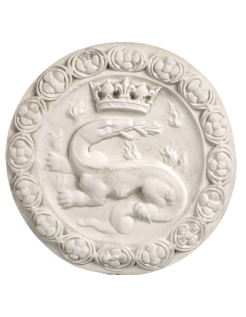 Salamander rosette emblem of Francis I