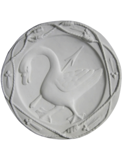 Goose rosette emblem of Anne of Brittany queen of France - Blois castle