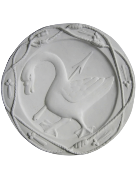 Rosetón de ganso - Emblema de Ana de Bretaña Reina de Francia - Castillo de Blois