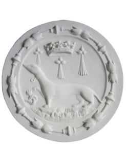 Rosetón emblema del armiño - Castillo de Blois