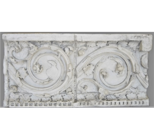 Scrollwork - Fragment of the Saint John Portal of Rouen Cathedral