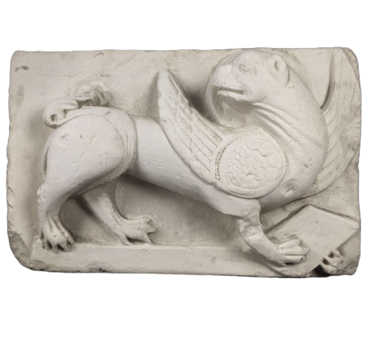 Lion of Saint Mark Royal Abbey Saint Peter of Corbie