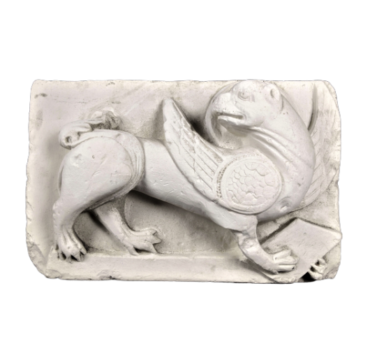 Lion of Saint Mark Royal Abbey Saint Peter of Corbie