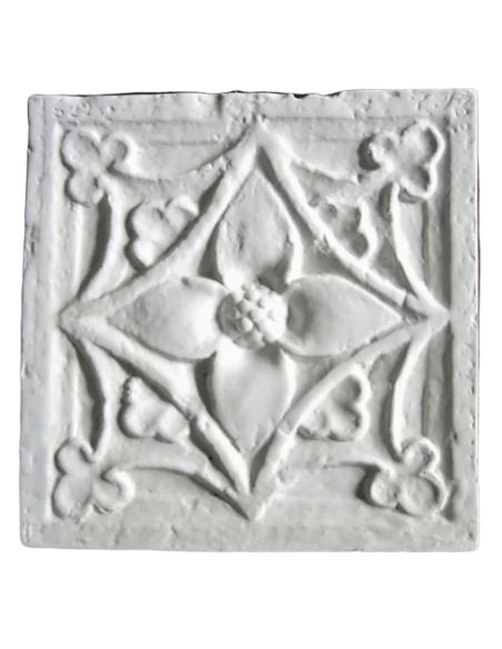 Floral ornament from pillar of 18th century