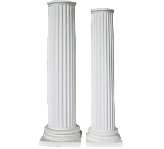 Fluted columns