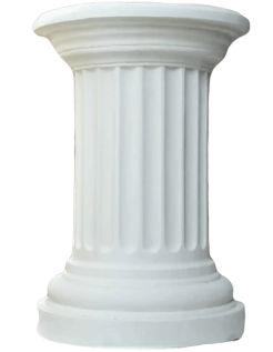 Greek half column