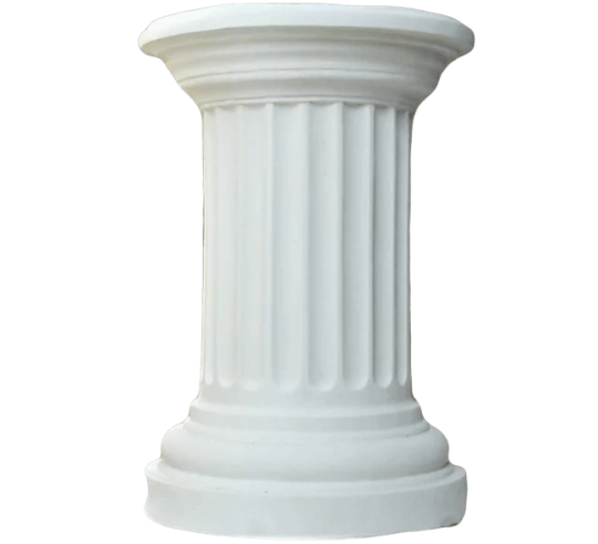 Greek half column