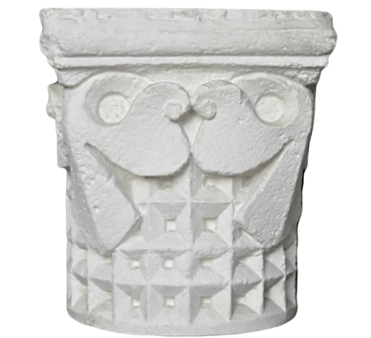 Capital with geometrical decoration -12th century