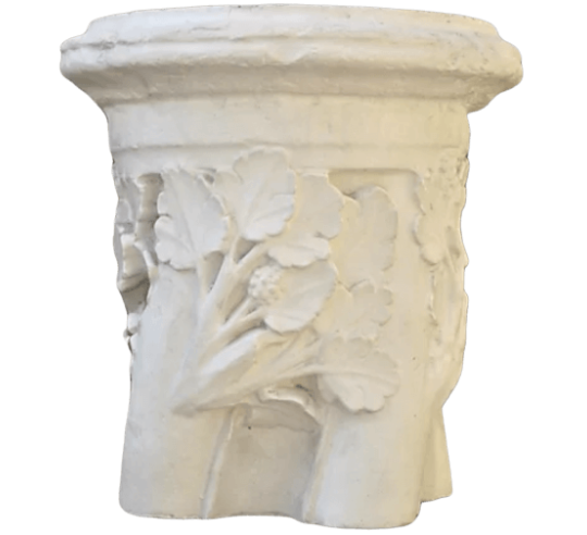 Twisted column ring with floral motifs - XIIIth Century