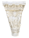 Chapiteau décoré d'anges et de saints - XIIe siècle