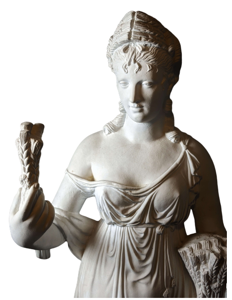 Statue of the goddess Ceres - The summer, interpretation of the Four Seasons Statue of the goddess Ceres - The summer, interpretation of the Four Seasons