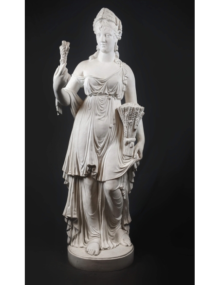 Statue de la déesse Cérès - L'été, interprétation des Quatre Saisons