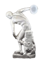 Statue à taille réelle le Discobole ou le lanceur de disques de Myron