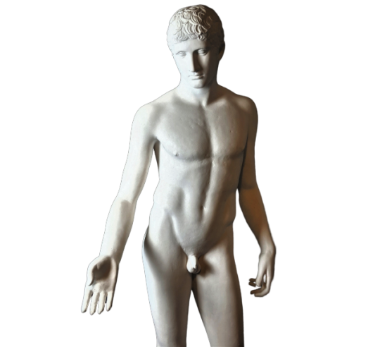 L'Idolino de Pesaro, statue romaine à taille réelle