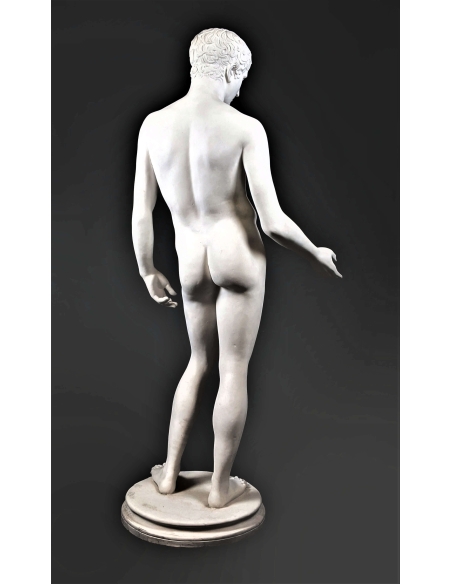 The Idolino of Pesaro, Roman life-size statue The Idolino of Pesaro, Roman life-size statue