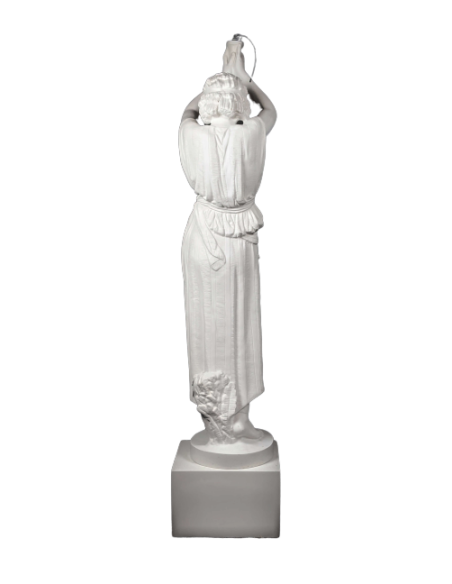Jeune égyptienne porteuse de lumière- statue taille réelle. Jeune égyptienne porteuse de lumière- statue taille réelle.