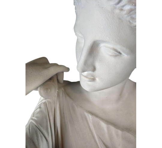 Artemisa o Diana de Gabies - Estatua a tamano real de Praxitele - Diosa Romana de la Caza y de la Luna