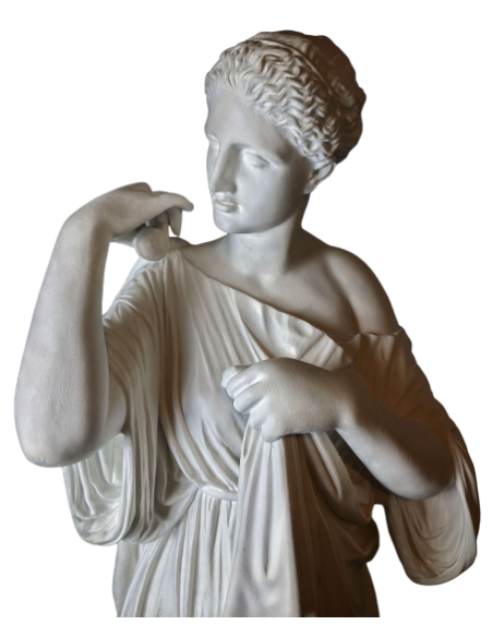 Artemis dite Diane de Gabies - Statue en taille réelle de Praxitele - Déesse romaine de la chasse et de la lune Artemis dite Diane de Gabies - Statue en taille réelle de Praxitele - Déesse romaine de la chasse et de la lune